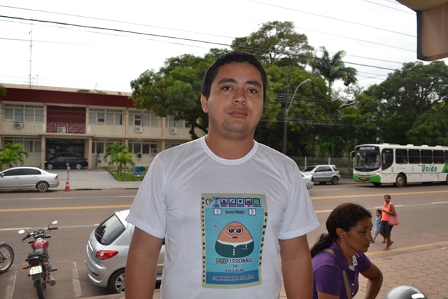 Ailton Costa, direor municipal do Sinsepeap: esperar até sexta-feira