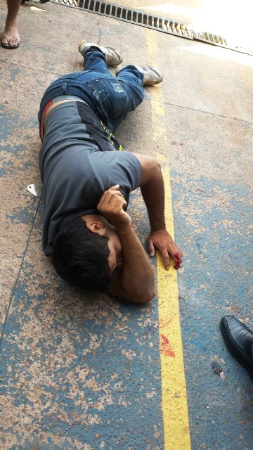 de folga: Policial troca tiros com assaltantes e deixa um ferido