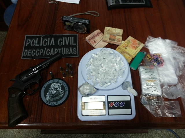 Zona Norte: Casal é preso acusado de tráfico de drogas