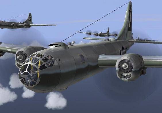 Piloto acha que imagem lembrou o B-29. Foto: Reprodução