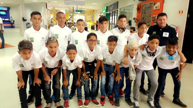 Garotos do Amapá embarcam para o Mundial SuB-13