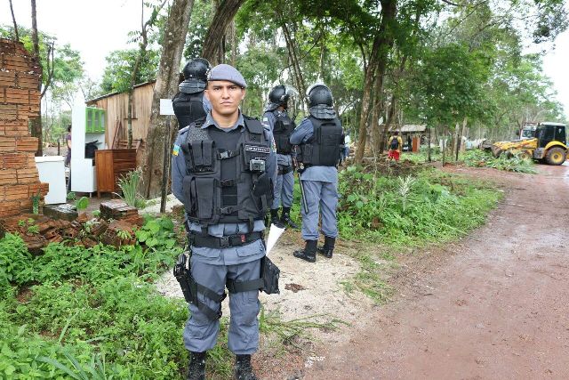Capitão Obede Batista: ocupantes não obedeceram prazo dado para sair do local