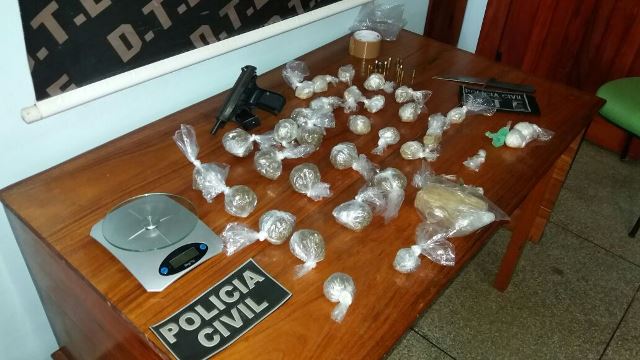 Polícia prende um dos principais distribuidores de drogas da zona sul