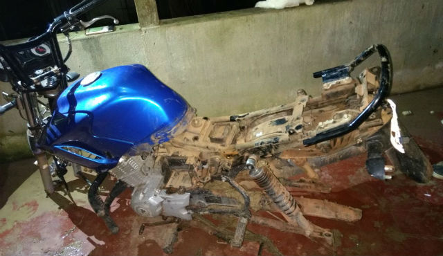 Polícia identifica vendedor de peças de motos roubadas