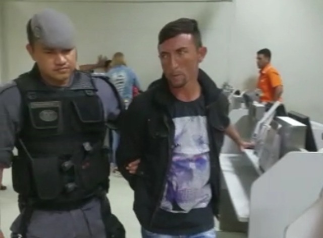 Foragido é preso tentando embarcar para o Rio de Janeiro; ASSISTA