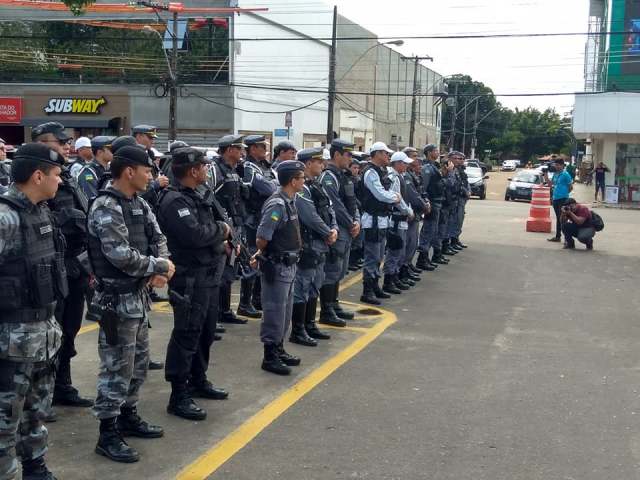 PM reforça batalhões para o feriado de Tiradentes