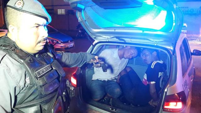 Ladrão de moto é capturado após levar tiro na nádega