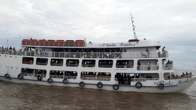 “Ratos d’água” invadem navio de passageiros