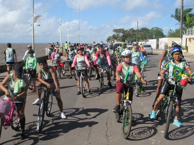 Passeio ciclístico encerra “Junho Verde” no Amapá