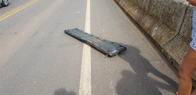 “Me vi morto quando a placa sacou”, diz vítima de acidente na Ponte do Matapi