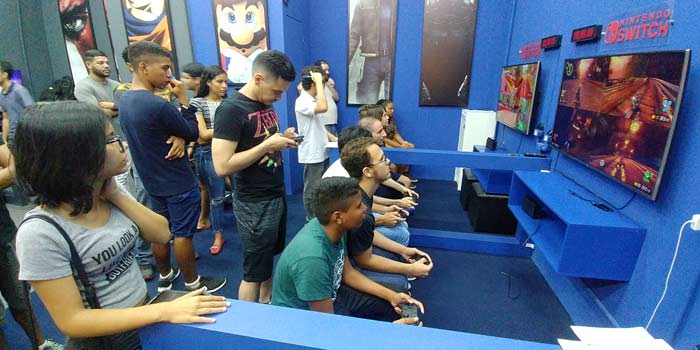 Mário Kart reúne jogadores de todas as idades em shopping de Macapá