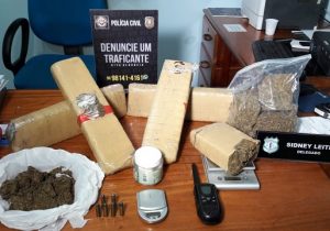 Polícia Civil descobre depósito de drogas de facção criminosa