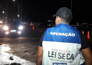 Lei Seca flagrou 54 condutores alcoolizados em agosto na capital