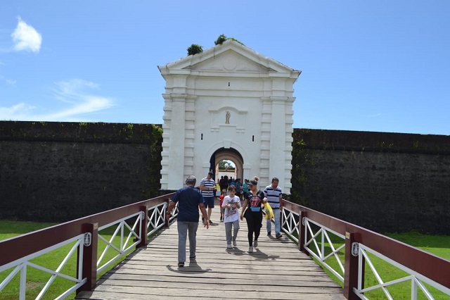 Poucos visitantes prestigiam os 237 anos da Fortaleza de São José de Macapá