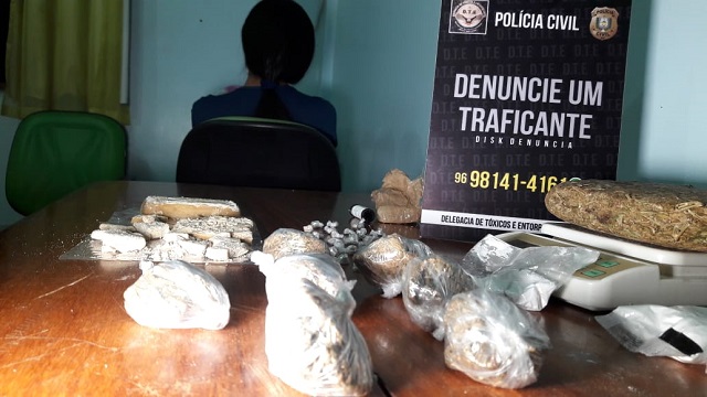 Casal distribuía drogas em Macapá, diz Polícia Civil