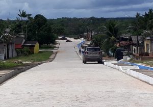Ruas de Porto Grande são pavimentadas com emenda de Randolfe
