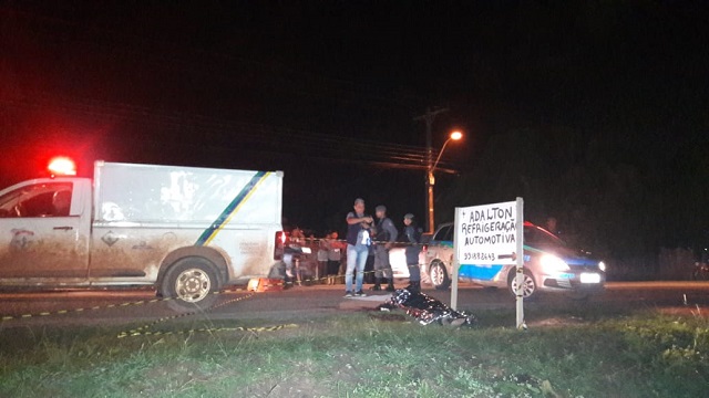 Ciclista morre atropelado na rodovia do Curiaú. Motorista fugiu