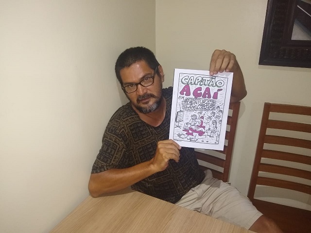 Capitão Açaí: Cartunista lança revista para comemorar 22 anos de Amapá