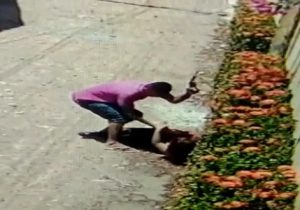 VÍDEO: Assaltante espanca e rouba mulher em Macapá