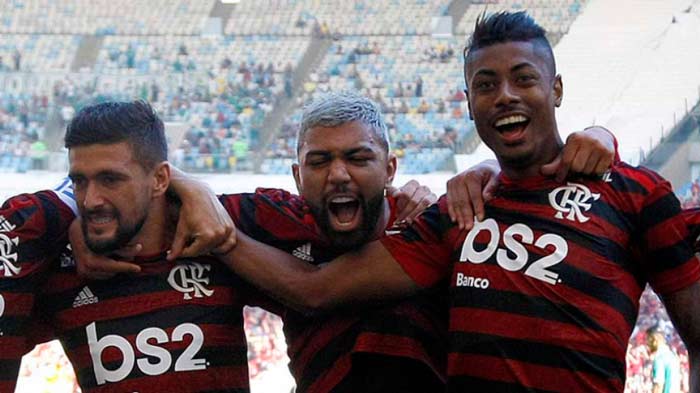 Trio de ataque do Flamengo tem mais gols do que 16 times do Brasileirão; veja
