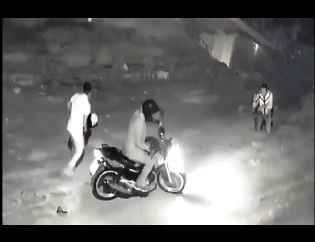 VÍDEO: Corrida era emboscada para assaltar mototaxista; ele foi baleado