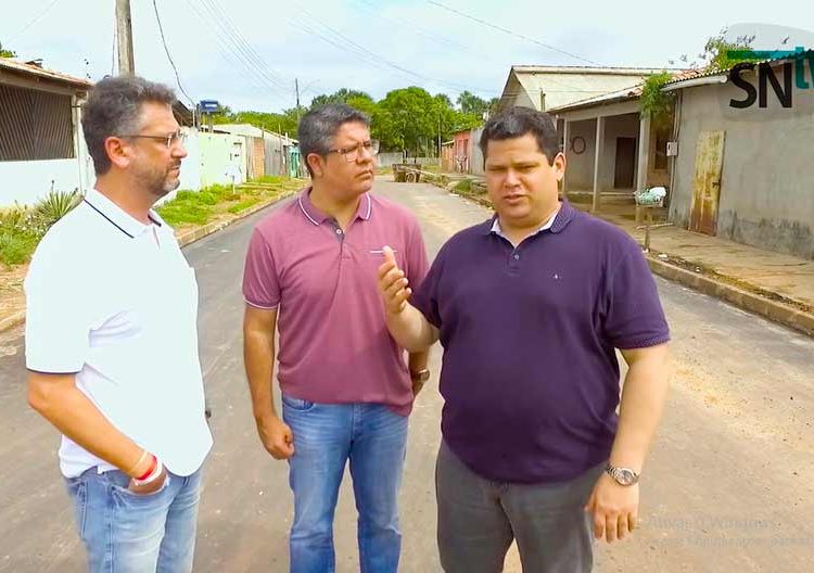 Pela 1ª vez, asfalto chega a ruas “esquecidas” na zona norte de Macapá