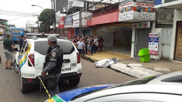 Cambista é morto com 4 tiros no Centro de Macapá