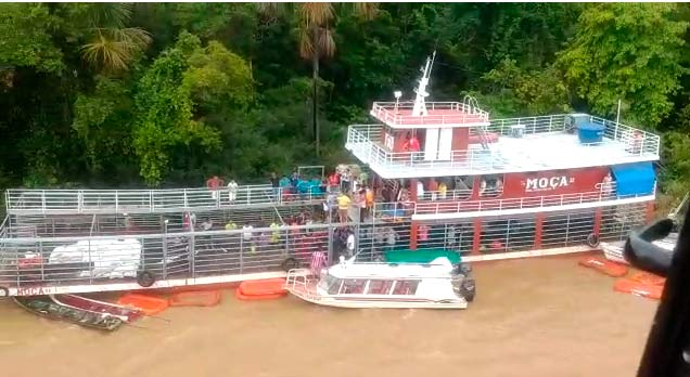 Naufrágio: Governo do Amapá diz que vai içar navio
