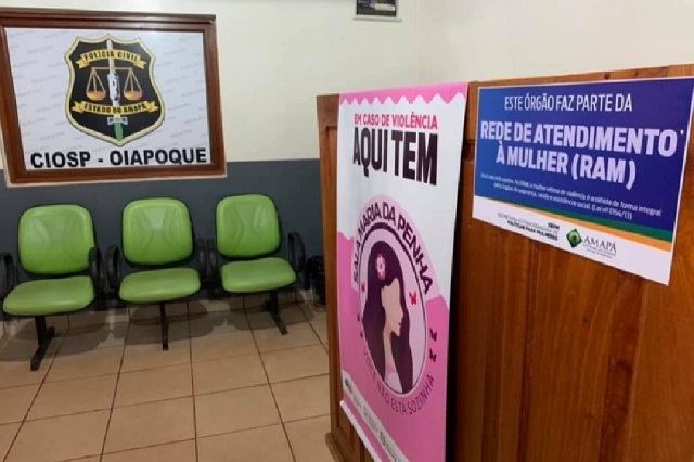 ‘Sala da Penha’ vai atender mulheres vítimas de violência em Oiapoque