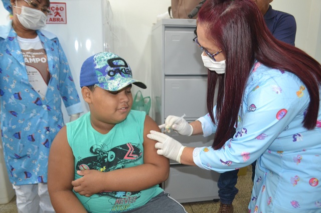 Vacinação de crianças em Macapá ocorre por ordem alfabética; veja cronograma