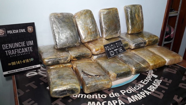 Após prender foragido, polícia localiza 24 kg de droga