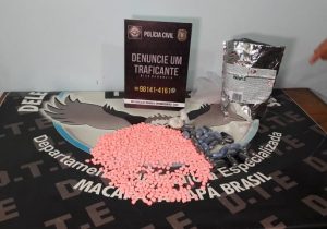 ‘Mula’ carrega 1 mil comprimidos de ecstasy de Suriname até Macapá