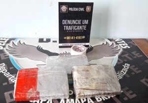 Santana: traficantes desembarcam em porto com 3 kg de droga