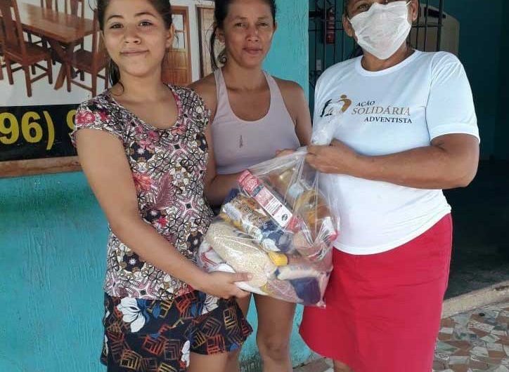 Mais de 1 mil famílias recebem cestas em mobilização de adventistas do Amapá