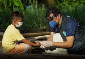 Exames para covid-19 iniciam em aldeias do Amapá