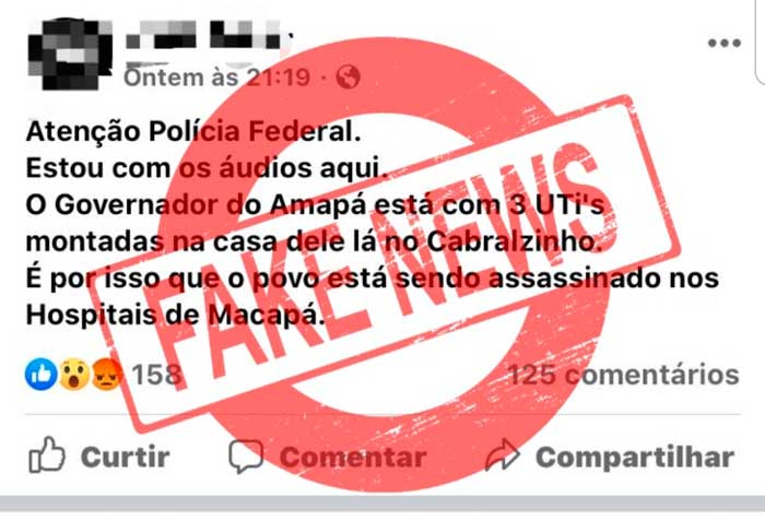 Fake news: Polícia Civil indicia 5 internautas no Amapá