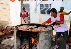 Sem festa, Pedra Branca celebra padroeiro com live e distribuição de peixe