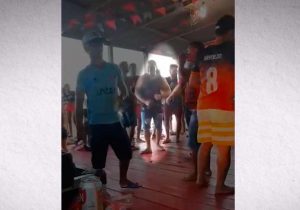 No Amapá, prefeito de cidade com 1,2 mil casos de covid participa de festa