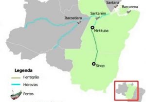 Pela 1ª vez, Porto de Santana entra no mapa da "Ferrogrão"