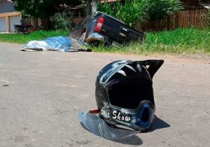Em cruzamento perigoso, motociclista morre em colisão
