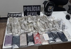 Suspeitos iriam arremessar drogas para dentro Iapen