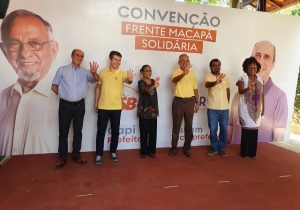 Convenção confirma Capi e Rubem à Prefeitura de Macapá