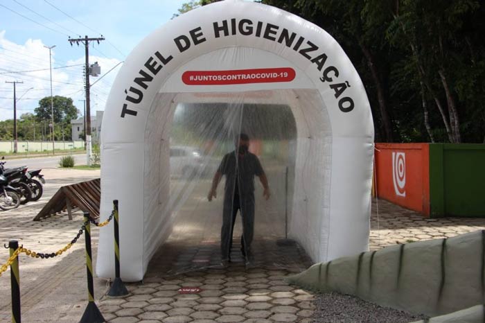 MP quer desativação de cabines de desinfecção no Amapá