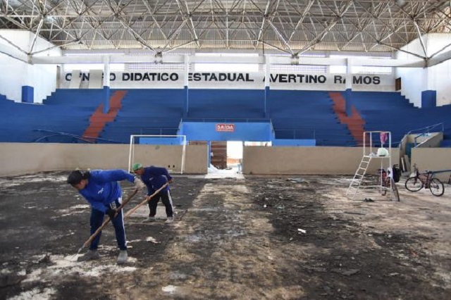 Obras revitalizam ginásio e arenas de Macapá e Santana