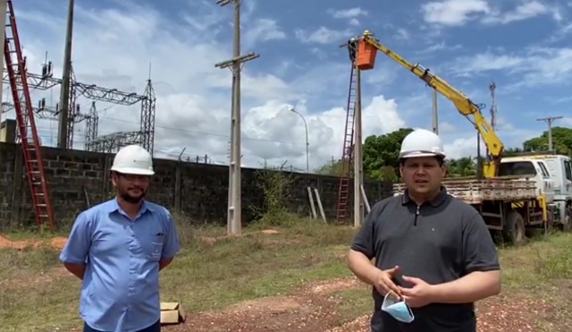 Parque gerador térmico começa a ser montado em Macapá