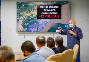 1500 policiais, helicóptero e embarcações: o forte aparato para eleição em Macapá