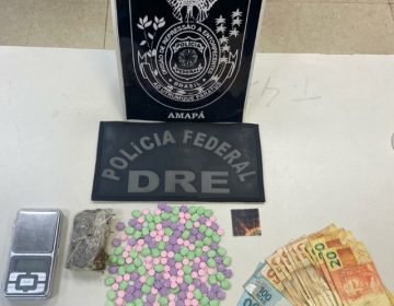 Jovem casal é preso em Macapá com drogas sintéticas