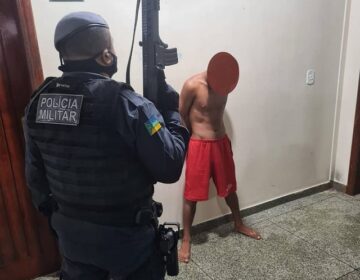 Homem com antecedentes por roubo e homicídio é preso por tráfico
