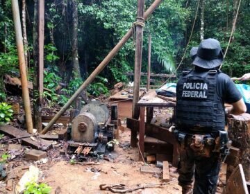 Garimpo ilegal na fronteira com a Guiana Francesa é fechado