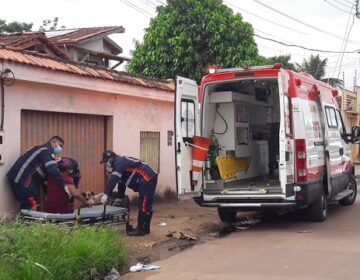 Pai e filho são baleados ao tentar impedir tiros a esmo
